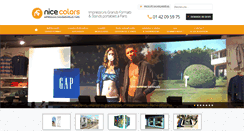 Desktop Screenshot of nice-colors.com